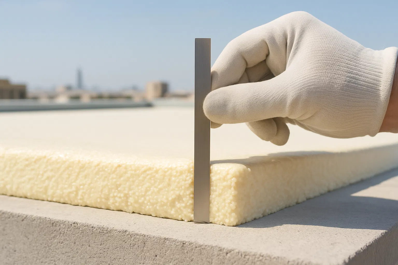 سماكة عزل الفوم للأسطح في الخبر والدمام : كم سم تحتاج فعلاً؟