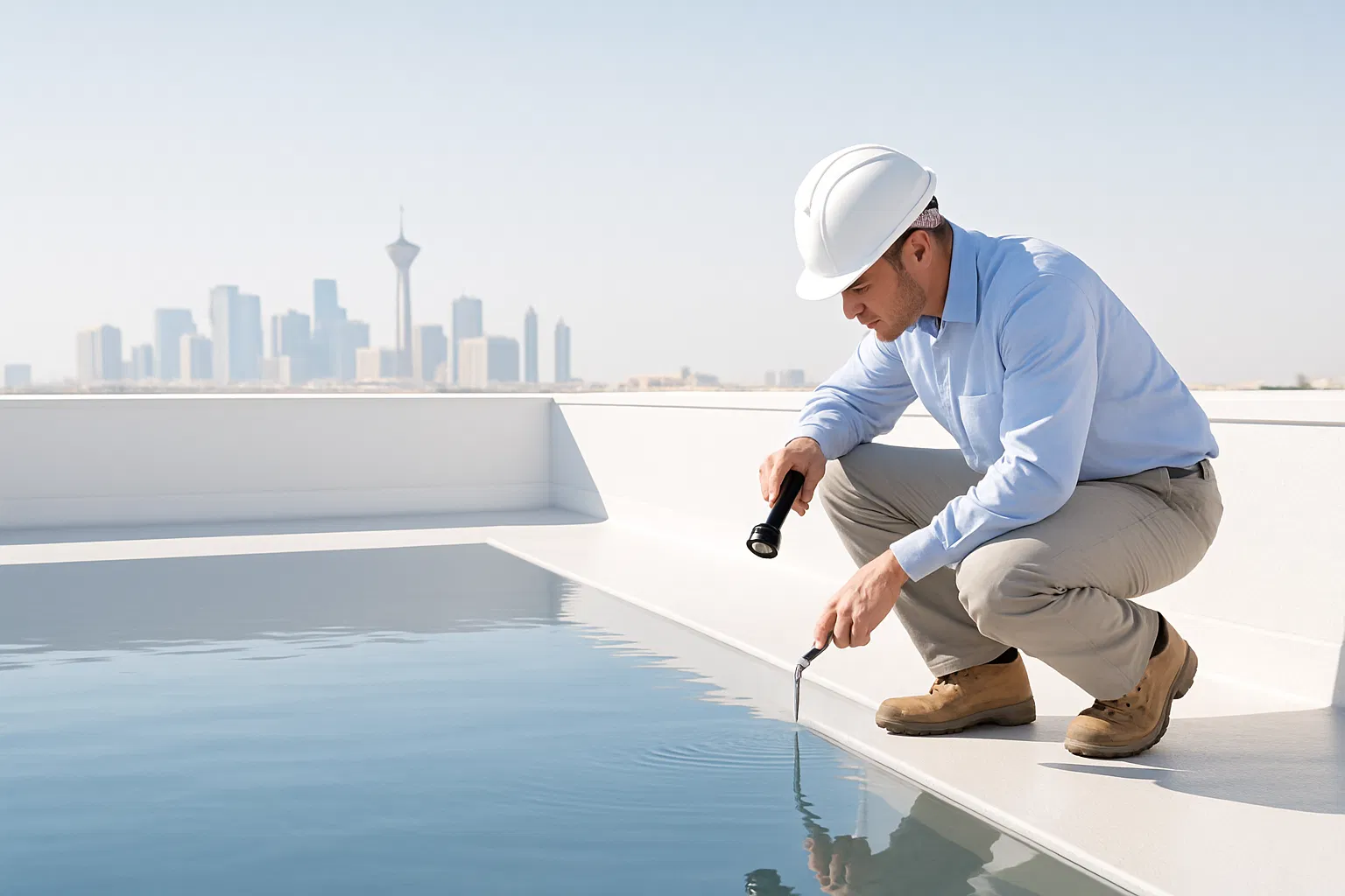 ضمان عزل الأسطح في الخبر ماذا يشمل وكيف تأكد من جودة التنفيذ