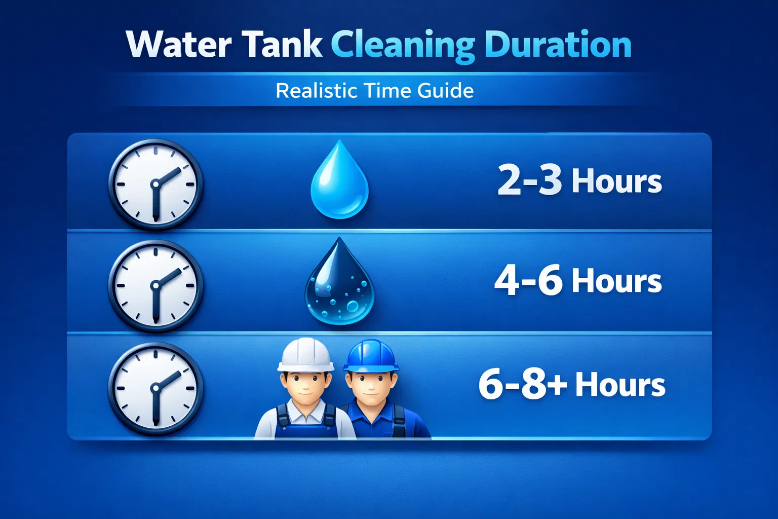 مدة تنظيف وتعقيم الخزان كم ساعة تستغرق؟ اطلب الان 0562808162